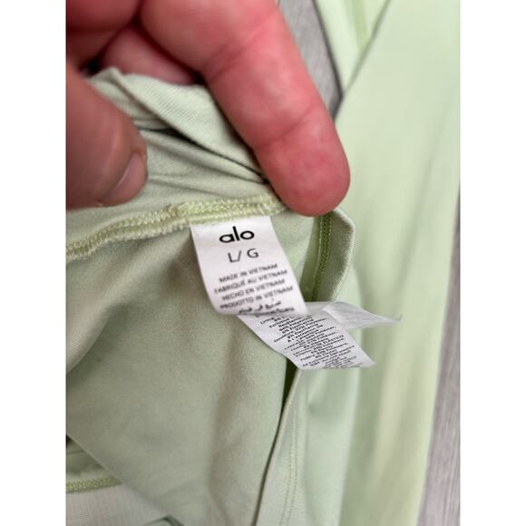 Alo tank and airlift leggings set size large - iced green tea - Picture 12 of 15